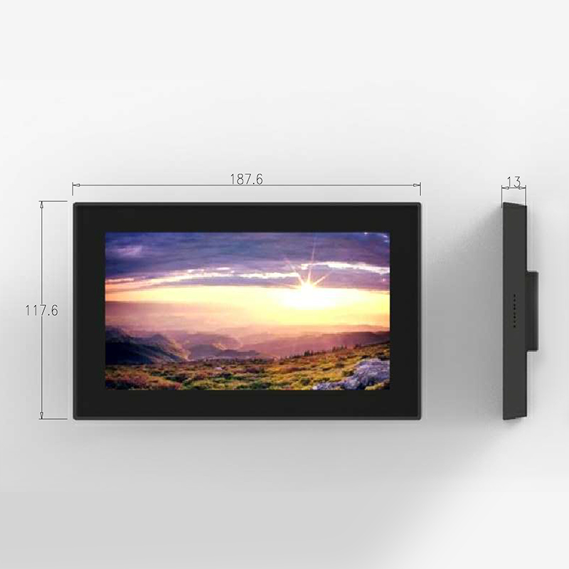 7 inch touch panel intrusion detection system